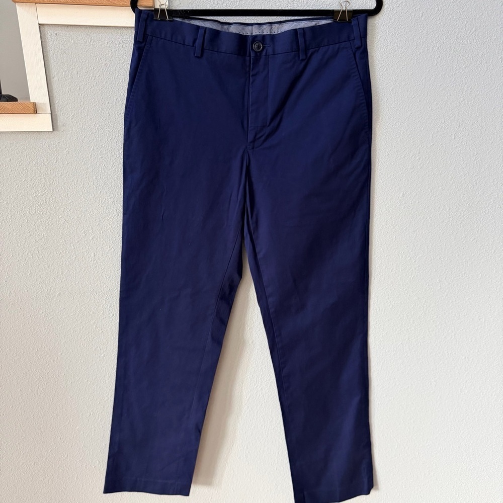 Hart Schaffner Marx Men's Deep Blue Chinos